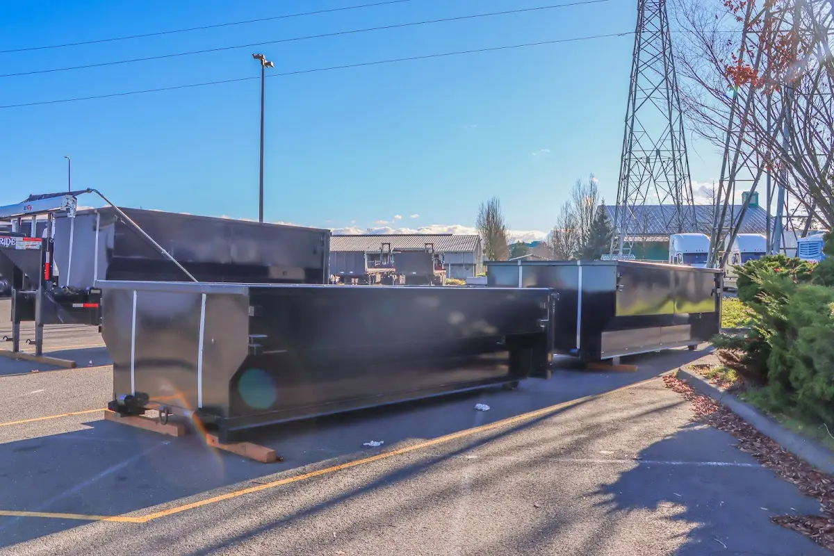 Professional dumpster rental and junk removal service in Clever